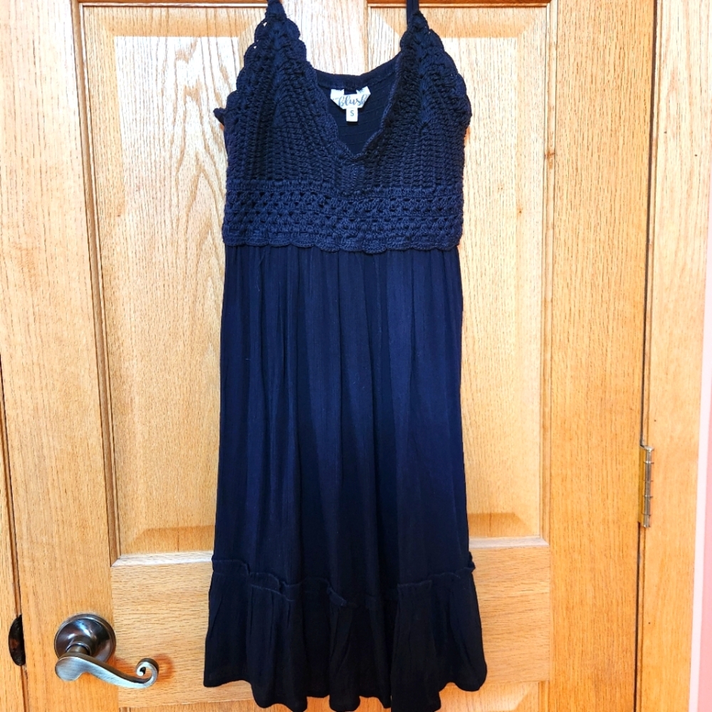 NWT black short dress small